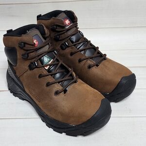 ITSS Trugard B300B Safety Toe Work Boot in Brown Size 8 Wide - New In Box